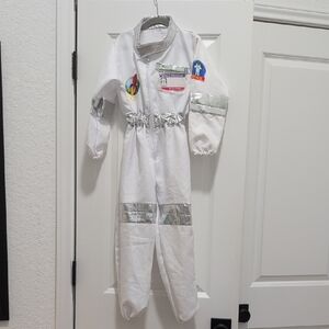 Kids Astronaut Costume with Silver Accents